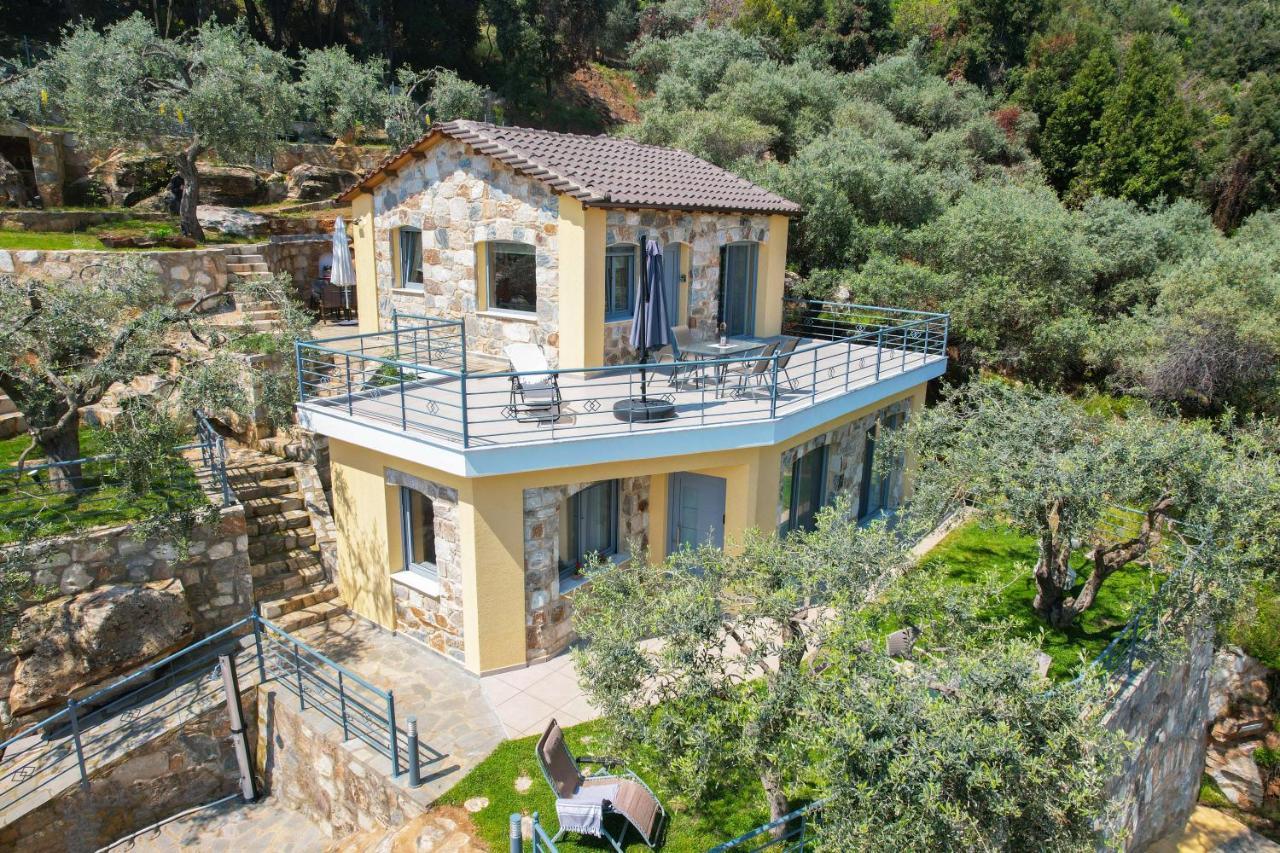 Villa Lithos Chrysi Ammoudia Exterior foto