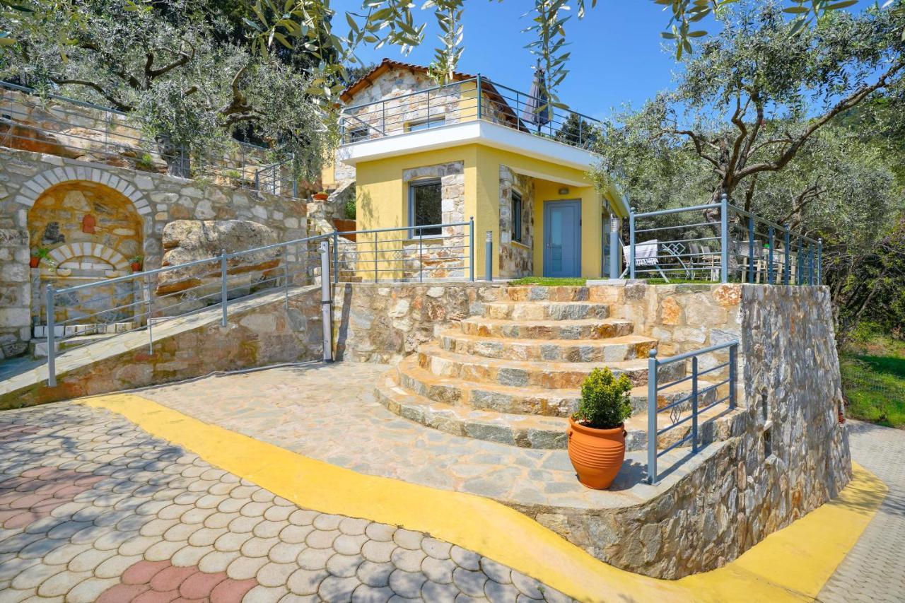 Villa Lithos Chrysi Ammoudia Exterior foto